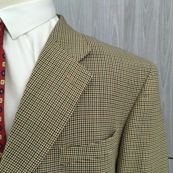Stafford Men's Sport Coat Wool Blazer Size 44R‎ - Picture 3 of 8